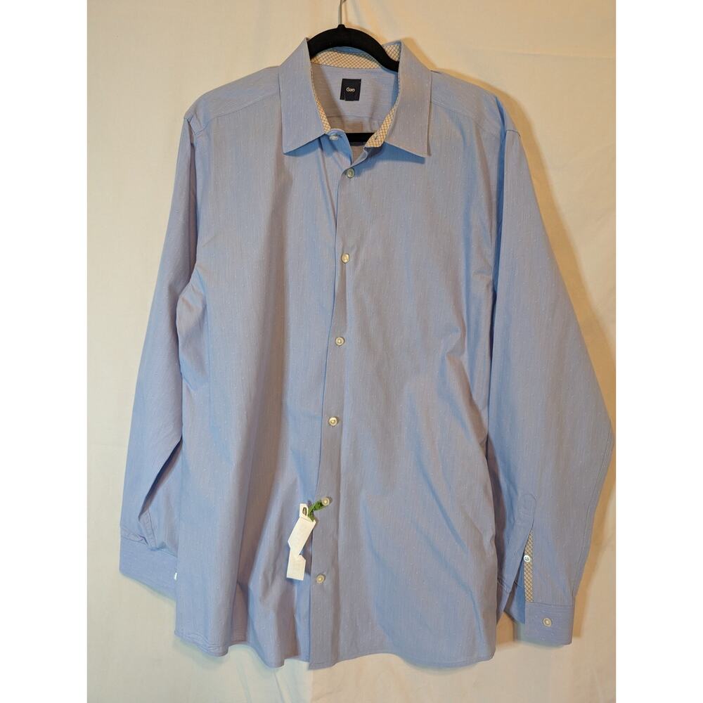Men's Gap XL Button Up Light Blue Long Sleeve Dress Shirt